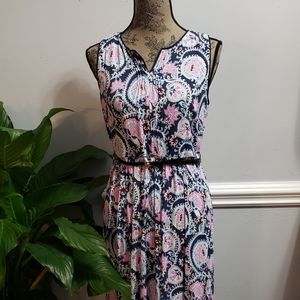Beautiful Floral Midi Dress